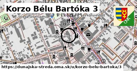 Korzo Bélu Bartóka 3, Dunajská Streda