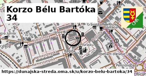 Korzo Bélu Bartóka 34, Dunajská Streda