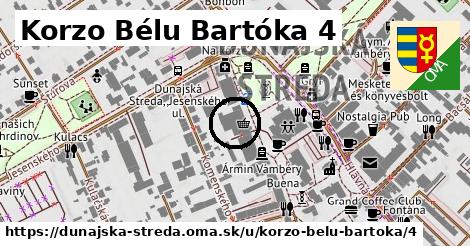 Korzo Bélu Bartóka 4, Dunajská Streda