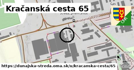 Kračanská cesta 65, Dunajská Streda