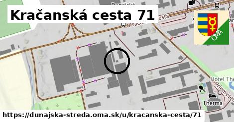 Kračanská cesta 71, Dunajská Streda