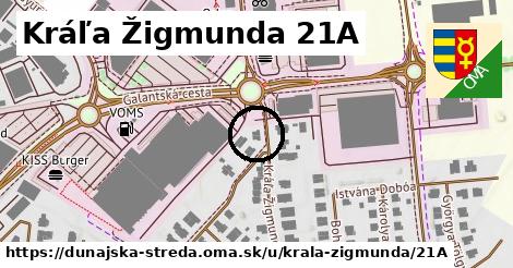 Kráľa Žigmunda 21A, Dunajská Streda