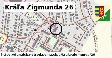 Kráľa Žigmunda 26, Dunajská Streda