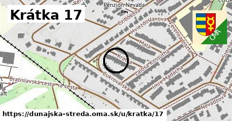 Krátka 17, Dunajská Streda