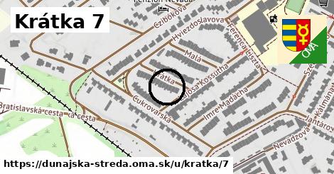 Krátka 7, Dunajská Streda