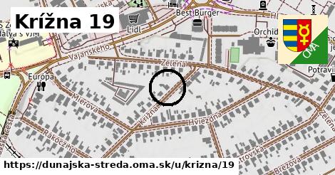 Krížna 19, Dunajská Streda