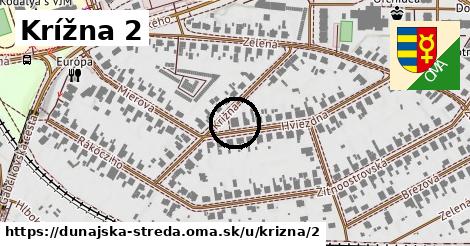 Krížna 2, Dunajská Streda