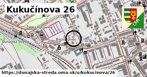 Kukučínova 26, Dunajská Streda