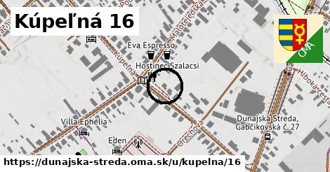 Kúpeľná 16, Dunajská Streda