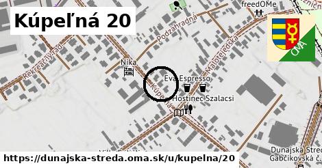 Kúpeľná 20, Dunajská Streda