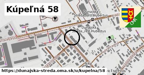 Kúpeľná 58, Dunajská Streda