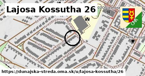 Lajosa Kossutha 26, Dunajská Streda