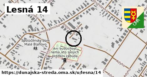 Lesná 14, Dunajská Streda