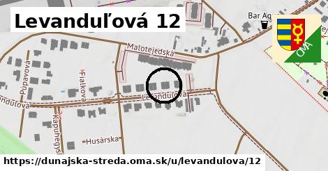 Levanduľová 12, Dunajská Streda