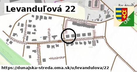 Levanduľová 22, Dunajská Streda