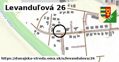 Levanduľová 26, Dunajská Streda