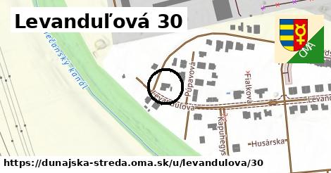 Levanduľová 30, Dunajská Streda