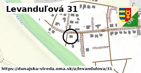 Levanduľová 31, Dunajská Streda