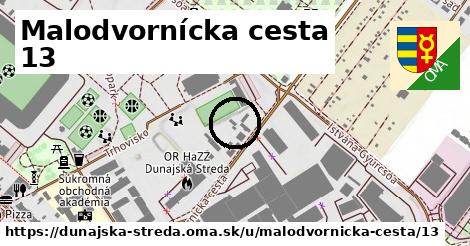 Malodvornícka cesta 13, Dunajská Streda