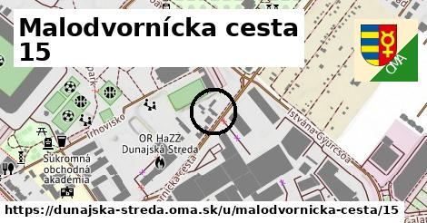 Malodvornícka cesta 15, Dunajská Streda