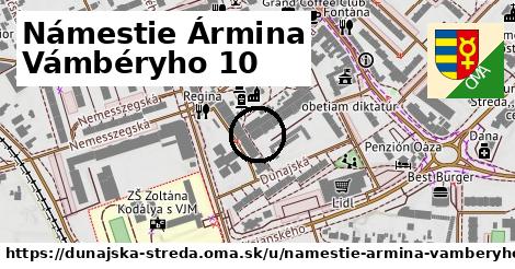 Námestie Ármina Vámbéryho 10, Dunajská Streda