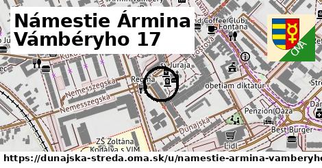 Námestie Ármina Vámbéryho 17, Dunajská Streda