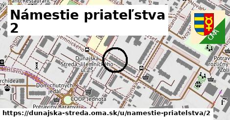Námestie priateľstva 2, Dunajská Streda