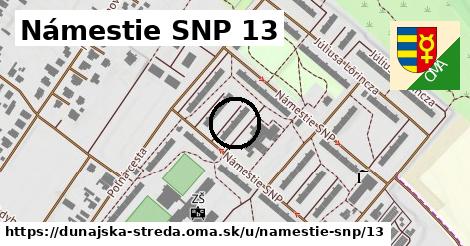 Námestie SNP 13, Dunajská Streda