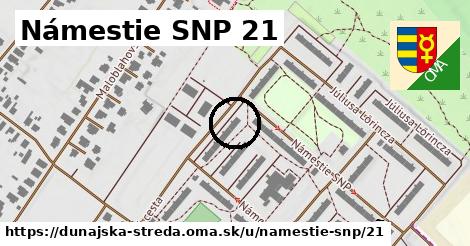 Námestie SNP 21, Dunajská Streda