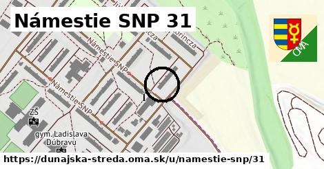 Námestie SNP 31, Dunajská Streda