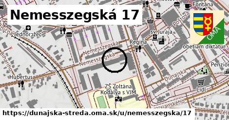 Nemesszegská 17, Dunajská Streda