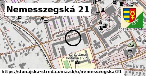 Nemesszegská 21, Dunajská Streda