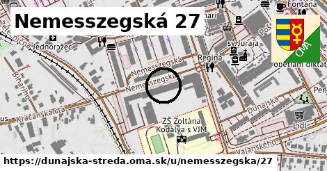 Nemesszegská 27, Dunajská Streda