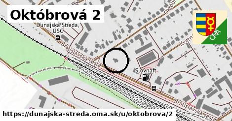 Októbrová 2, Dunajská Streda