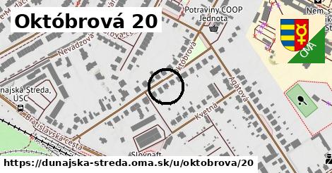 Októbrová 20, Dunajská Streda