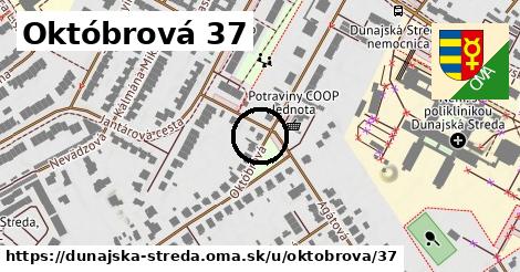 Októbrová 37, Dunajská Streda