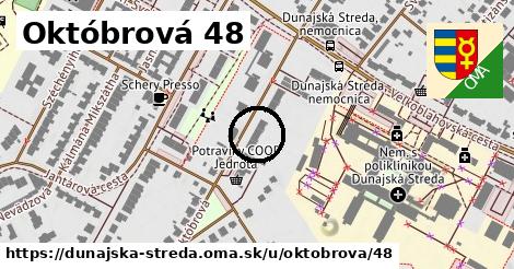 Októbrová 48, Dunajská Streda