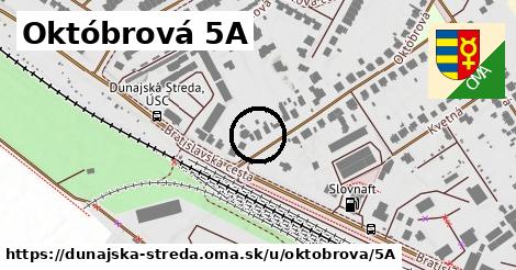 Októbrová 5A, Dunajská Streda