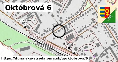 Októbrová 6, Dunajská Streda