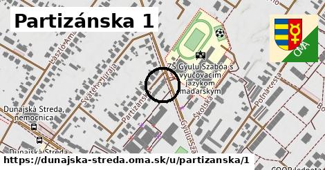 Partizánska 1, Dunajská Streda