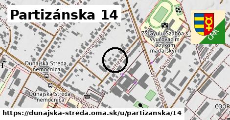 Partizánska 14, Dunajská Streda