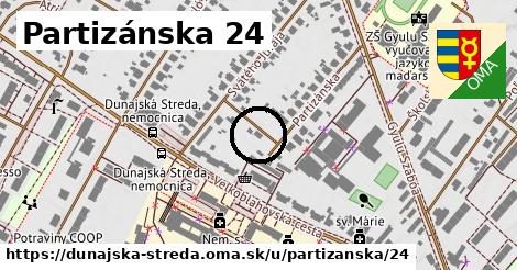 Partizánska 24, Dunajská Streda