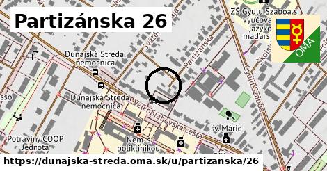 Partizánska 26, Dunajská Streda