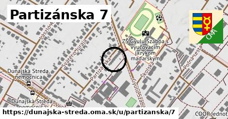 Partizánska 7, Dunajská Streda