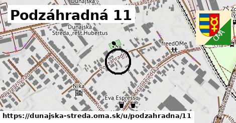 Podzáhradná 11, Dunajská Streda