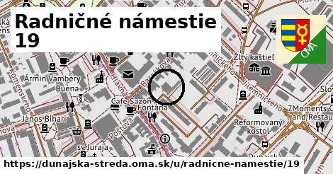 Radničné námestie 19, Dunajská Streda