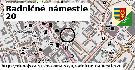 Radničné námestie 20, Dunajská Streda