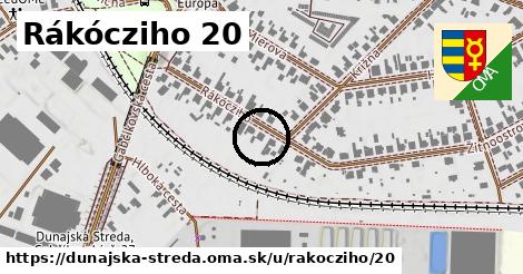 Rákócziho 20, Dunajská Streda