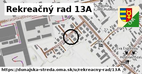 Rekreačný rad 13A, Dunajská Streda