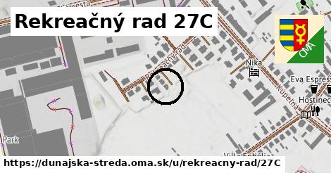 Rekreačný rad 27C, Dunajská Streda